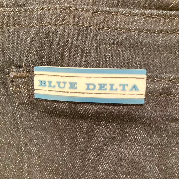 Blue Delta Jeans Dark Blue Vintage Denim Size 36 - Picture 3 of 8
